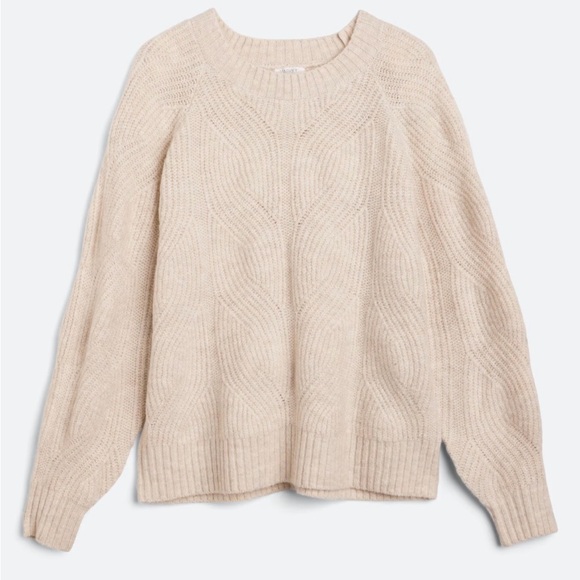 Emma Novelty Stitch Chunky Crewneck Sweater - Picture 5 of 5